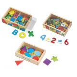 Magnetic Letters, Shapes & Numbers