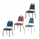 Virco Upholstered Stack Chairs