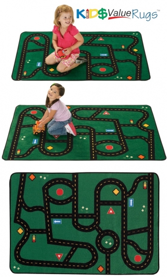 KID$ Value Line: Go-Go Driving Rug