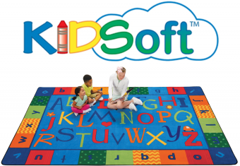 KIDSoft™ Alphabet Around Literacy Rug
