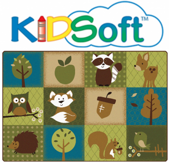 KIDSoft™ Nature’s Friends Toddler Rug