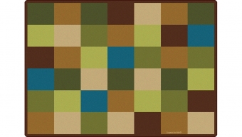 Nature’s Color Collection: Nature Blocks Seating Rug