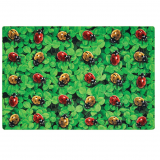 Pixel Perfect Collection: Real Ladybug Seating Rug