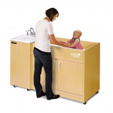 Kiddie Station Sink/Changing Table Combo