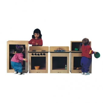 Toddler Refrigerator, Stove, Sink, and Hutch