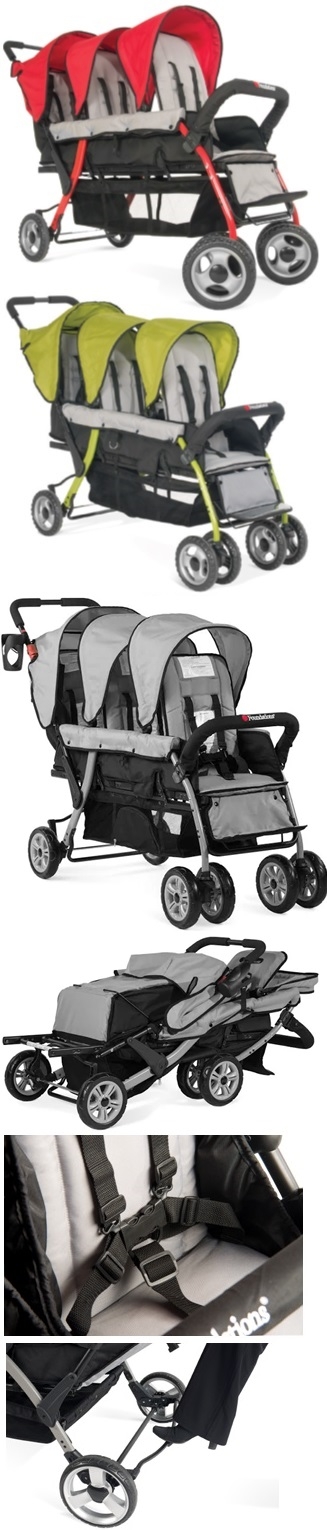 Trio Sport 3-Child Tandem Stroller